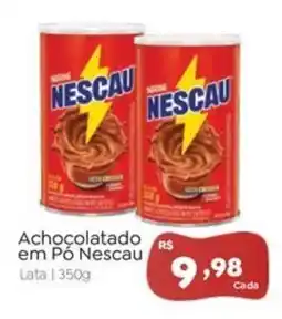 Novo Atacarejo Achocolatado em Pó Nescau Lata oferta