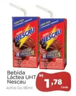 Novo Atacarejo Bebida Láctea UHT Nescau oferta