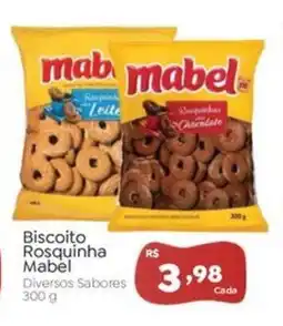 Novo Atacarejo Biscoito Rosquinha Mabel oferta