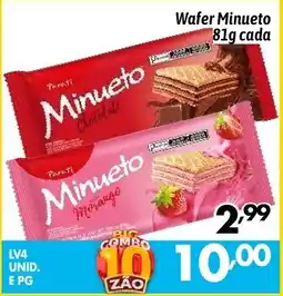 Supermercados Big Compra Wafer Minueto cada oferta