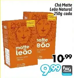 Supermercados Big Compra Chá Matte Leão Natural cada oferta