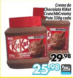 Supermercados Big Compra Creme de Chocolate KiKat Crunch&Creamy Pote cada oferta