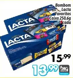 Supermercados Big Compra Bombom Lacta Favoritos oferta