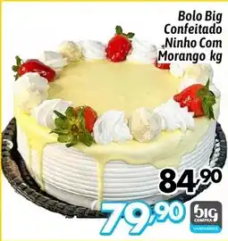 Supermercados Big Compra Bolo Big Confeitado Ninho Com Morango oferta