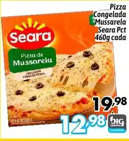Supermercados Big Compra Pizza Congelada Mussarela Seara Pct oferta