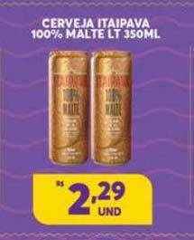 Atacadão Centro Sul Cerveja Itaipava 100% Malte oferta
