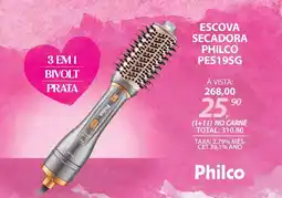Lojas Cem ESCOVA SECADORA PHILCO PES19SG oferta