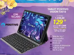 Lojas Cem TABLET POSITIVO VISION T3010 oferta