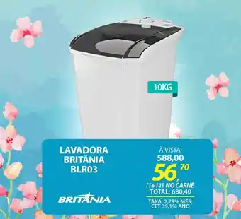 LAVADORA BRITÂNIA BLR03