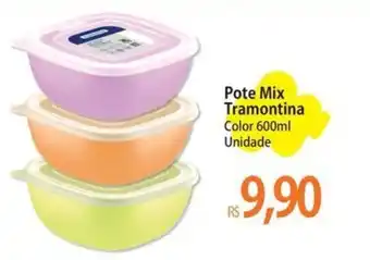 Pote Mix Tramontina Color 600ml Unidade