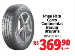 Supermercados Mateus Pneu Para Carro Continental Barum Bravuris 185/60 R15 oferta