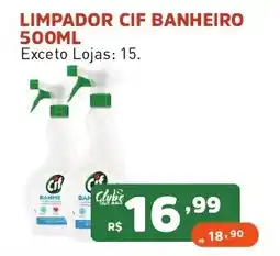 Supermercados Pague Menos Limpador cif banheiro oferta
