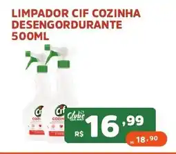 Supermercados Pague Menos Limpador cif cozinha desengordurante oferta
