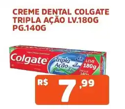 Supermercados Pague Menos Creme dental colgate tripla ação oferta