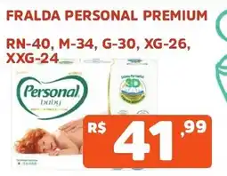 Supermercados Pague Menos Fralda personal premium oferta
