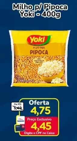 Nagumo Milho p/ Pipoca Yoki oferta