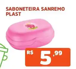 Supermercados Pague Menos Saboneteira sanremo plast oferta