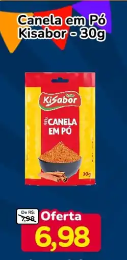 Nagumo Canela em Pó Kisabor oferta