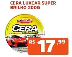 Supermercados Pague Menos Cera luxcar super brilho oferta