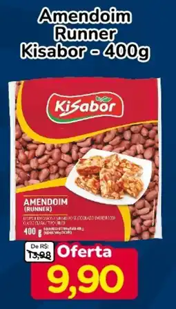 Nagumo Amendoim Runner Kisabor oferta