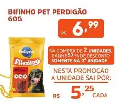 Supermercados Pague Menos Bifinho pet perdigão oferta