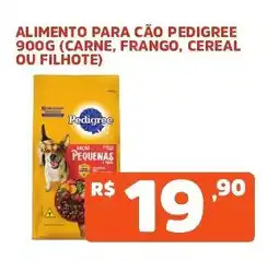Supermercados Pague Menos Alimento para cão pedigree oferta