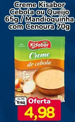 Nagumo Creme Kisabor Cebola ou Queijo /Mandioquinha com Cenoura oferta