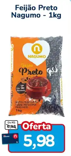 Nagumo Feijão Preto Nagumo oferta