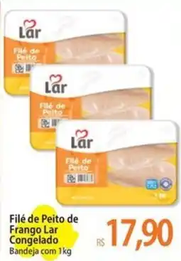Atacadão Filé de Peito de Frango Lar Congelado Bandeja oferta