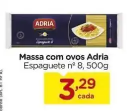 Carrefour Massa com ovos Adria Espaguete nº 8, oferta