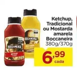 Carrefour Ketchup, Tradicional ou Mostarda amarela Boccaneira oferta