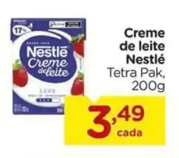 Carrefour Creme de leite Nestlé Tetra Pak, oferta