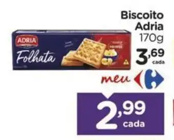 Carrefour Biscoito Adria oferta