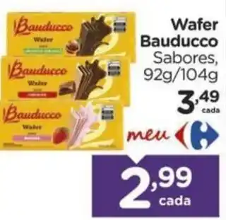 Carrefour Wafer Bauducco Sabores, oferta