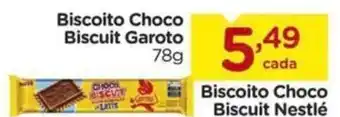 Carrefour Biscoito Choco Biscuit Garoto oferta