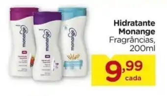 Carrefour Hidratante Monange Fragrâncias, oferta