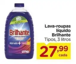 Carrefour Lava-roupas líquido Brilhante Tipos, oferta