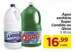 Carrefour Água sanitária Super Candida ou Qboa oferta