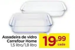 Carrefour Assadeira de vidro Carrefour Home oferta