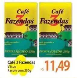 Atacadão Café 3 Fazendas oferta