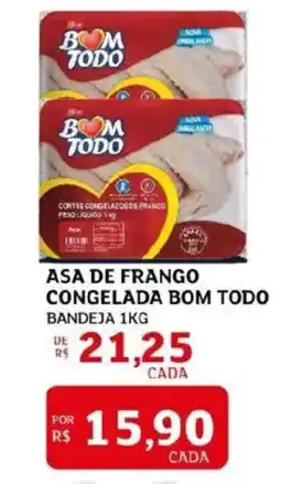 Assaí Atacadista Asa de frango congelada bom todo bandeja oferta