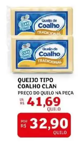 Assaí Atacadista Queijo tipo coalho clan oferta