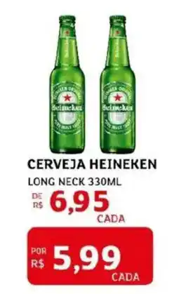 Assaí Atacadista Cerveja heineken long neck oferta