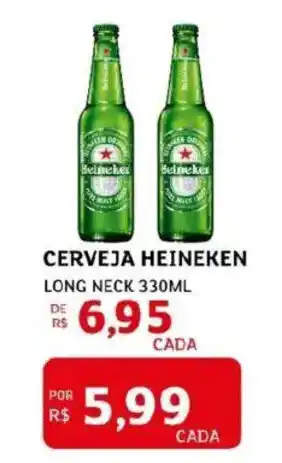 Assaí Atacadista Cerveja heineken long neck oferta