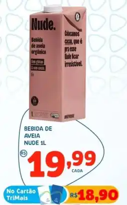 Bergamais Supermercados Bebida de aveia nude oferta
