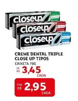Assaí Atacadista Creme dental triple close up tipos oferta