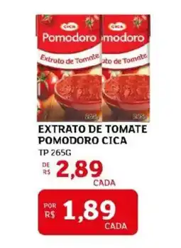 Assaí Atacadista Extrato de tomate pomodoro cica oferta