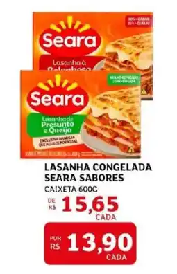 Assaí Atacadista Lasanha congelada seara sabores oferta