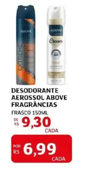 Assaí Atacadista Desodorante aerossol above fragrâncias oferta