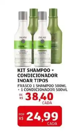 Assaí Atacadista Kit shampoo + condicionador inoar tipos oferta